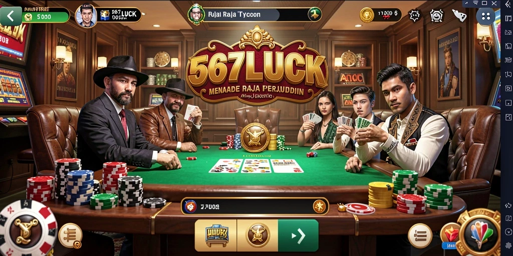Tampilan gameplay <strong>567LUCK</strong> yang menarik dan adiktif.