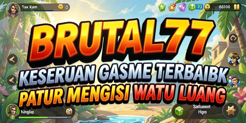 Tangkapan layar dari gameplay seru BRUTAL77 yang menyenangkan.