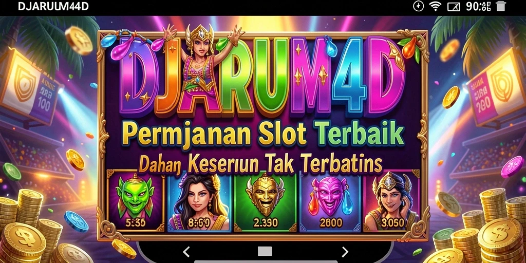 Tampilan menarik dari gameplay Slot DJARUM4D yang seru.