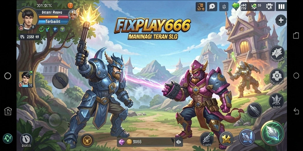 Menampilkan aksi gameplay mendebarkan dalam FIXPLAY666 yang penuh strategi.