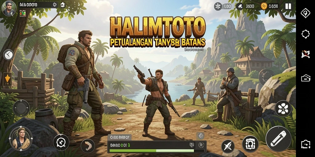 Gameplay menarik di dunia terbuka HALIMTOTO.