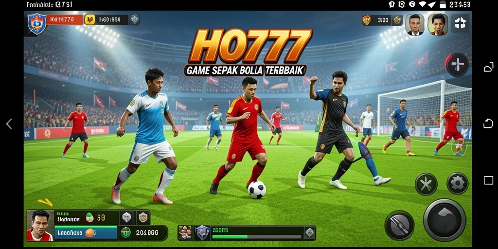 Gameplay seru dan grafik menakjubkan dari HO777 yang menggugah semangat sepak bola.