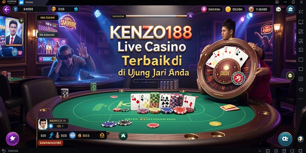 Tampilan gameplay langsung di KENZO188 yang menegangkan dan interaktif.