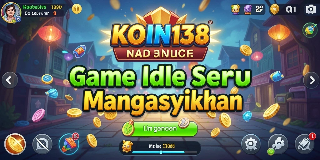 Gameplay KOIN138 yang menarik dan santai dengan mekanisme Idle.