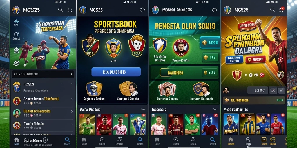 Tampilan gameplay MG525 yang menarik dan interaktif dalam taruhan olahraga.