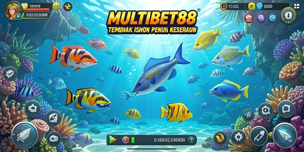 Screenshot permainan Tembak Ikan yang mendebarkan.