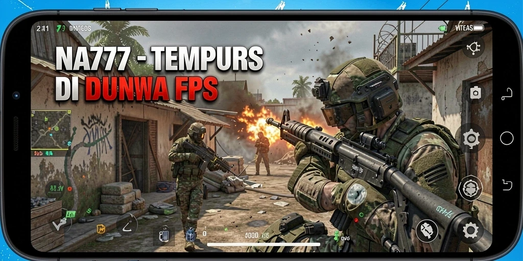 Antusiasme mendebarkan dalam gameplay NA777 beraksi di medan perang.