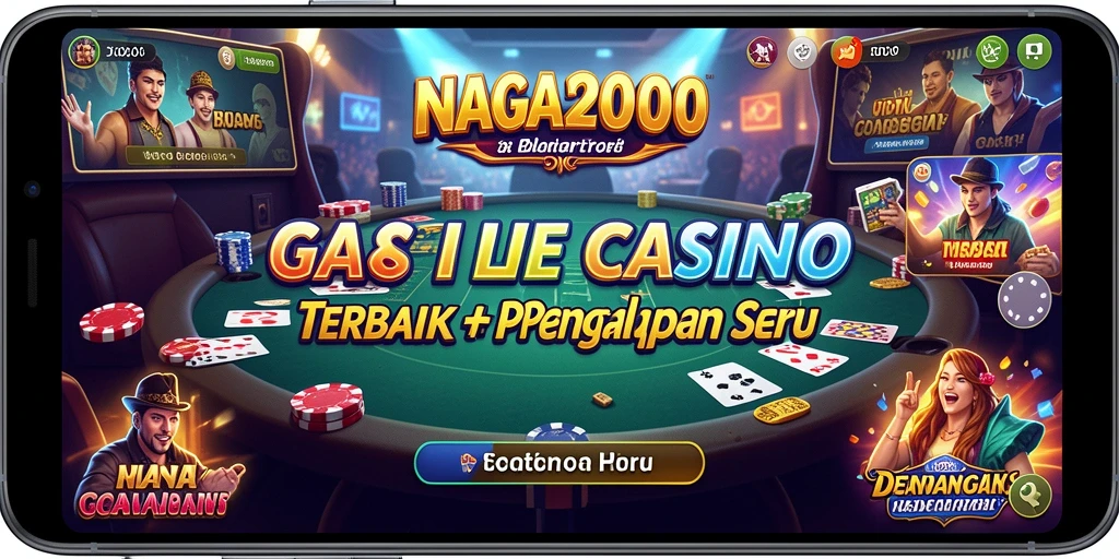 Tampilan gameplay Live Casino yang menegangkan dan interaktif.