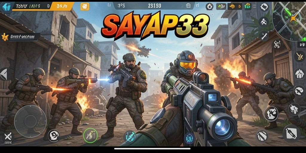 Tampilan permainan <strong>SAYAP33</strong> yang seru dan menegangkan di arena TPS.